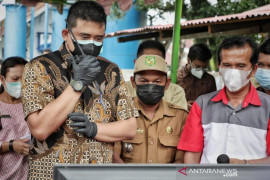 Wali Kota Medan berkantor di kantor  camat zona merah