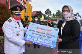 Dana CSR Rp170 juta disalurkan Bank Nagari Lubukbasung untuk pendidikan di Agam