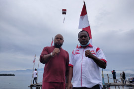 LMA: Pengibaran bendera Merah Putih di Manokwari penuh perjuangan