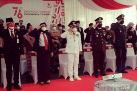 Walikota Pangkalpinang hadiri upacara detik-detik proklamasi kemerdekaan