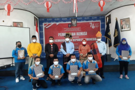 532 Warga binaan Lapas Sibolga terima remisi umum