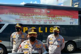 Kapolda Malut luncurkan layanan antar jemput vaksinasi COVID-19, terobosan strategis