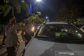 Sosialisasi Pengetatan di Pintu Masuk Kota Banjarmasin