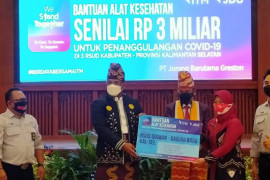 Tiga rumah sakit di Kalsel dapatkan bantuan alkes dari PT JBG