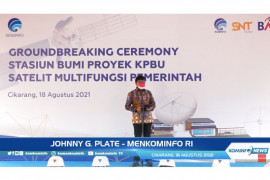 Stasiun Bumi Satelit SATRIA-1 mulai dibangun di Cikarang
