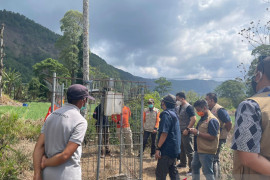 BNPB cek efektifitas alat peringatan dini longsor berbasis masyarakat di Bangli