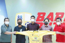 Anji anak Balangan resmi diperkenalkan tim PS Barito Putera