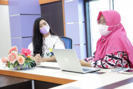 RSUD Gambiran Kediri beri edukasi COVID-19 melalui "Suntik"