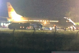 Pesawat evakuasi WNI dari Afghanistan transit di Aceh