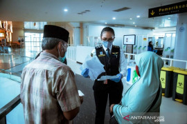 Tes usap PCR  di Bandara Sepinggan Rp525 ribu