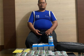 Pria asal Sumut diciduk polisi karena edarkan ribuan obat keras ilegal