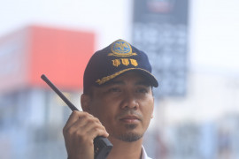Dishub turunkan puluhan personel awasi pintu masuk ke Pekanbaru, khawatir COVID-19