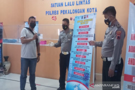 Polres Pekalongan Kota izinkan pemohon SIM tanpa sertifikat vaksinasi