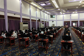 BKPSDM Paser gelar simulasi CAT CPNS