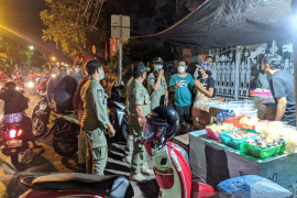 Tim Yustisi Denpasar gencar patroli pelaksanaan PPKM