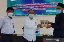 Mantan pekerja migran meluncurkan "Kopi Kumbi" untuk Mandalika