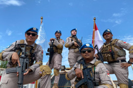 Lima personel Polda Banten gabung dengan pasukan misi perdamaian PBB di Afrika Tengah
