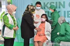 Ibu hamil di Kabupaten Bogor mulai divaksin Moderna