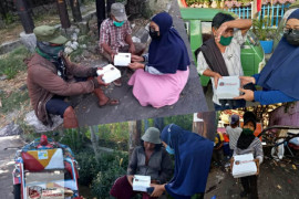 Relawan Puan Maharani dirikan dapur umum di Jatim
