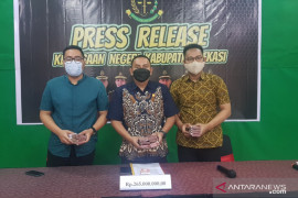 Kejaksaan Bekasi terima uang Rp265 juta atas kerugian kasus korupsi (video)