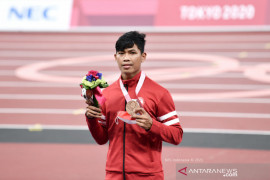 Saptoyogo senang tampil  di final meski gagal rebut medali 200m