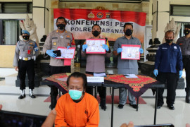 Polres Tabanan tangkap pencuri emas bernilai ratusan juta