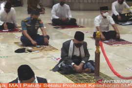 Wapres Ma'ruf tinjau penerapan prokes di Istiqlal dan Katedral