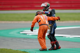 MotoGP : Quartararo lolos dari cedera serius di sesi latihan bebas kedua GP Inggris