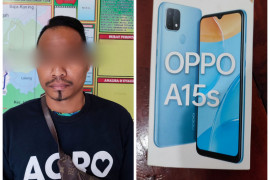 Polsek Tanjung Pura Langkat tangkap pencuri handphone