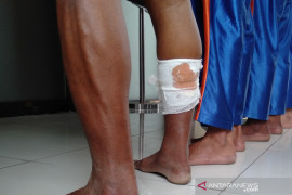 Pelaku begal ditembak Polres Karawang