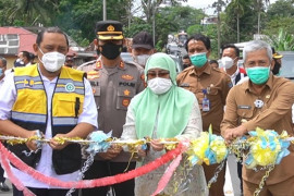 Tiga jembatan di Kabupaten OKI resmi digunakan warga