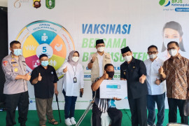 BPJAMSOSTEK siapkan 4.000 Dosis Vaksin Untuk Pekerja di Pontianak