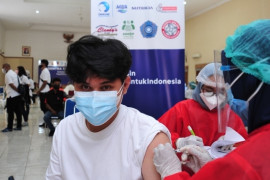 Danone Indonesia-TNI AU gelar sentra vaksinasi COVID-19 di Lanud Adisutjipto