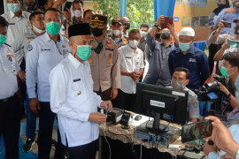 Retribusi parkir khusus Terminal Barang Dumai gunakan uang elektonik