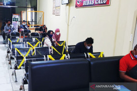 Satintelkam Polresta Banjarmasin tetap layani pemohon SKCK saat pandemi COVID-19