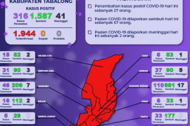 Dua pasien COVID-19 di Kabupaten Tabalong meninggal dunia