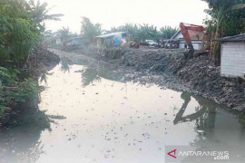 600 hektare sawah Bekasi alami kekeringan
