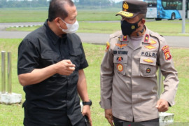 Kapolda Sumsel yang baru tiba di Palembang