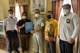 Jasa Raharja serahkan santunan Rp50 juta untuk korban laka air di Sungai Gampa