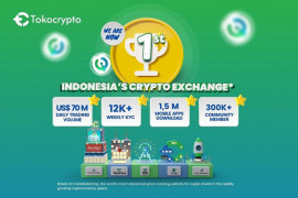 Tokocrypto peringkat pertama "Top Exchange" Indonesia