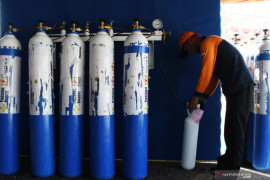 Permintaan Oksigen Gratis di Madiun Menurun