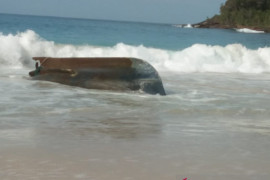 Polisi visum mayat tanpa kepala yang ditemukan di perairan Pulau Aceh