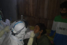 Tiga warga kedapatan tanpa masker dinyatakan positif COVID-19