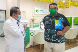 Di HPN, BPJS Ketenagakerjaan Kisaran sosialisasi aplikasi JMO