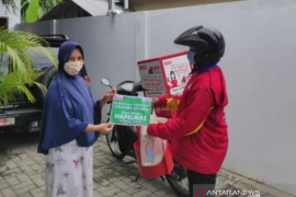 Alfamart berbagi voucer di Hapelnas bagi konsumen yang belanja melalui Alfagift