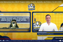 AHY dikukuhkan sebagai mahasiswa baru program doktor di Unair