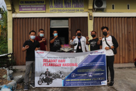 Yamaha Jambi sapa pelanggan setia dihari pelanggan nasional