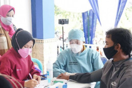 Pemberian vaksin di Magetan capai 24,93 persen dari sasaran