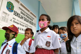 19 kecamatan di Nunukan diperbolehkan belajar tatap muka