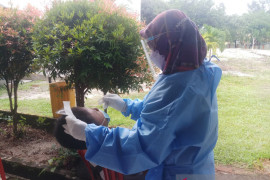 Satgas Bangka: Realisasi vaksinasi pelajar SMA 73,57 persen